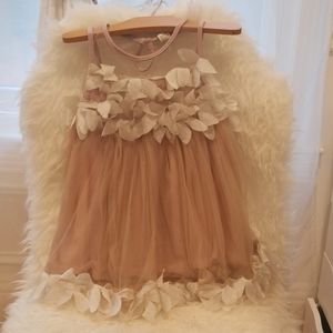 Boutique girl tulle/meshed dress